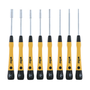 Wiha 27789 8 Piece ESD Safe Picofinish Precision Nut Driver Set - Metric