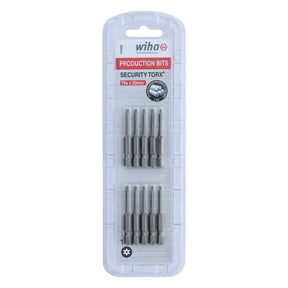 Security Torx Bit T9s - 50mm -  10 Pack