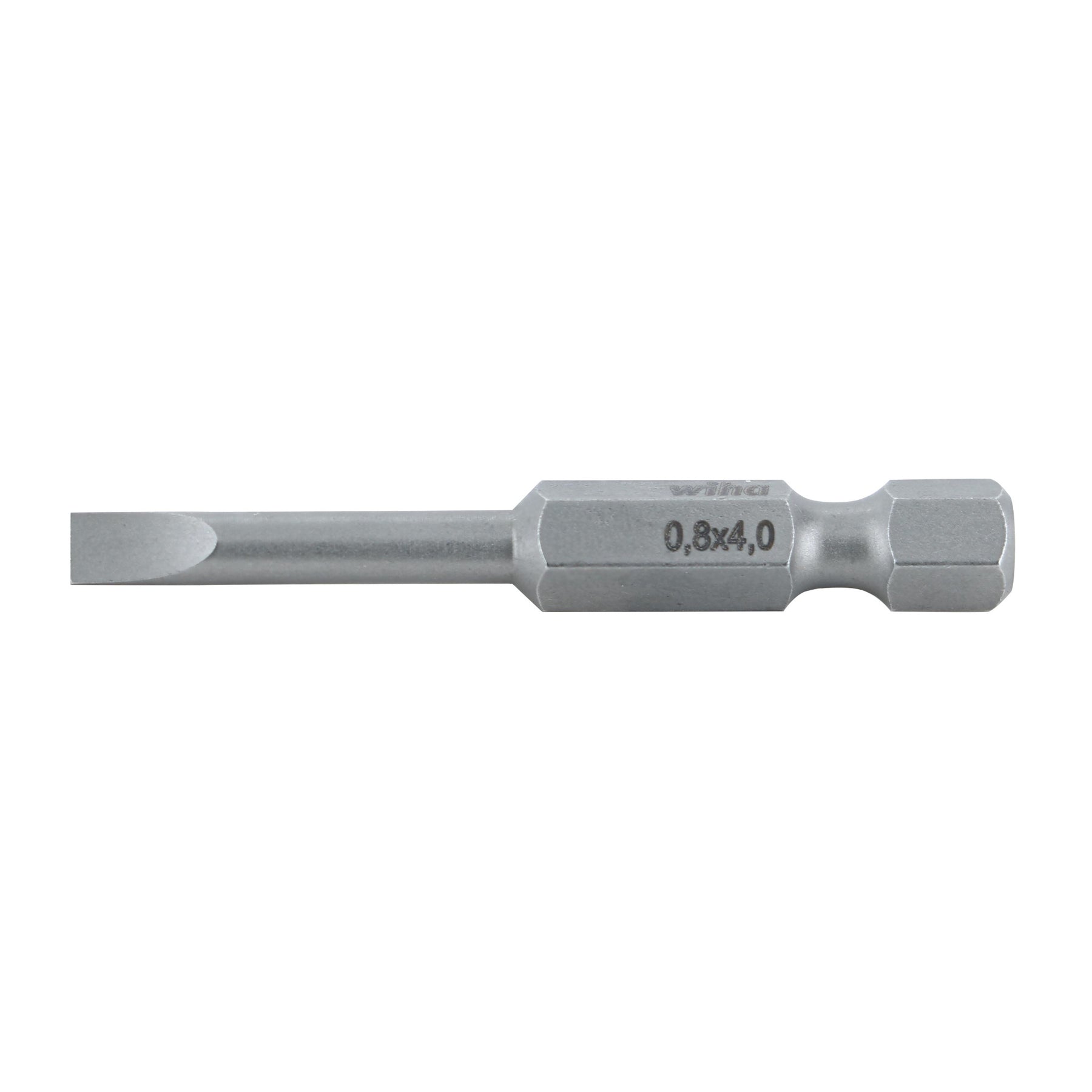 Slotted Bit 4.0 x .8 - 50mm -  10 Pack