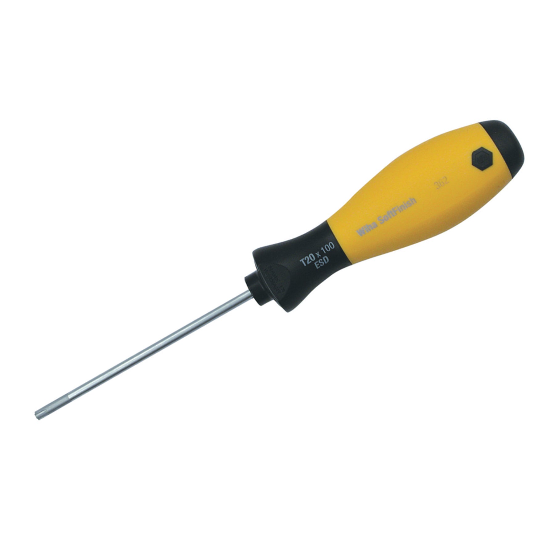 Wiha 36218 ESD Safe SoftFinish Torx Screwdriver T10