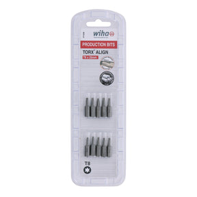 Torx Align Insert Bit T8 x 25mm - 10 Pack