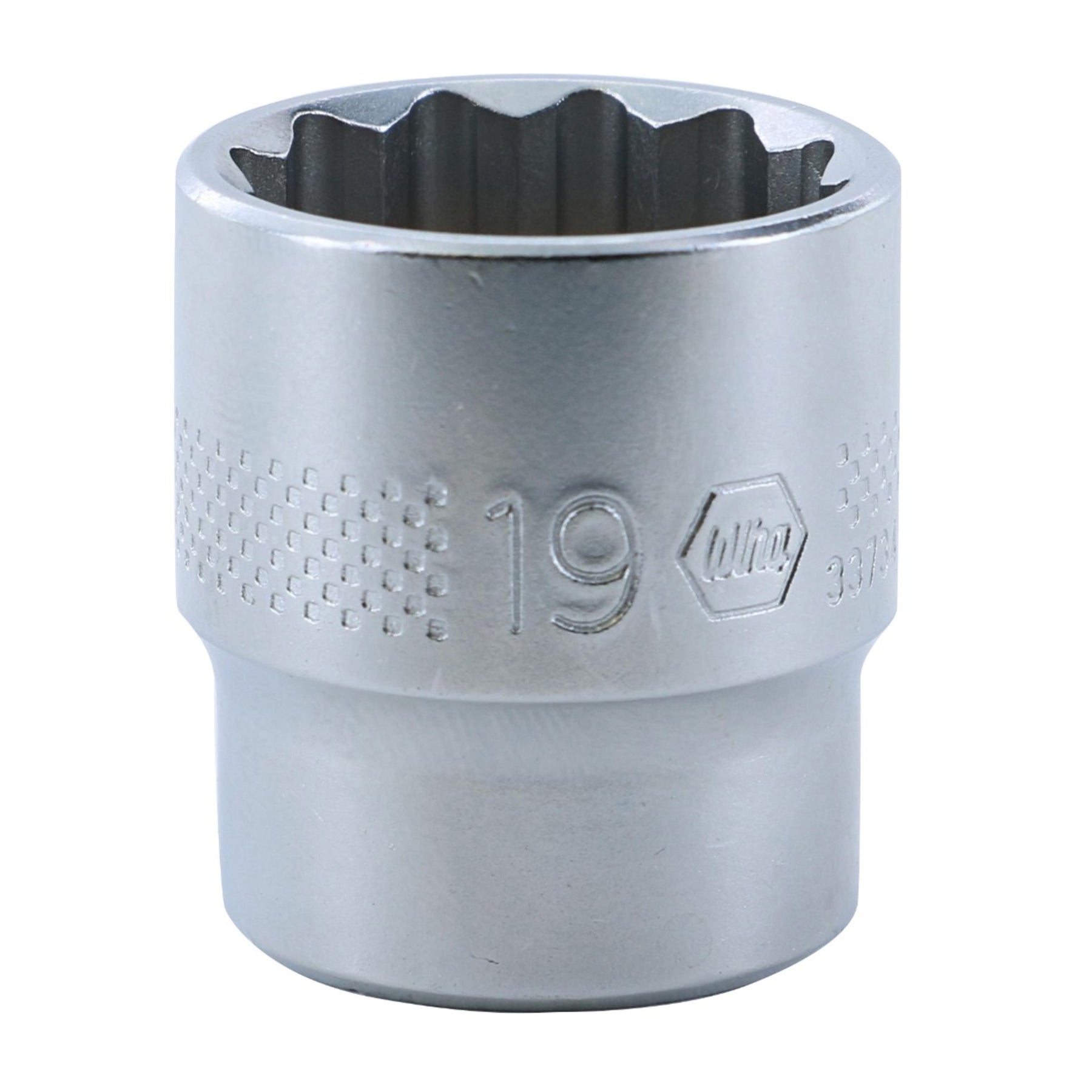 Wiha 33734 12 Point - 3/8 Inch Drive Socket - 19.0mm
