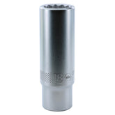 Wiha 33874 12 Point - 1/2" Drive Deep Socket 18.0mm