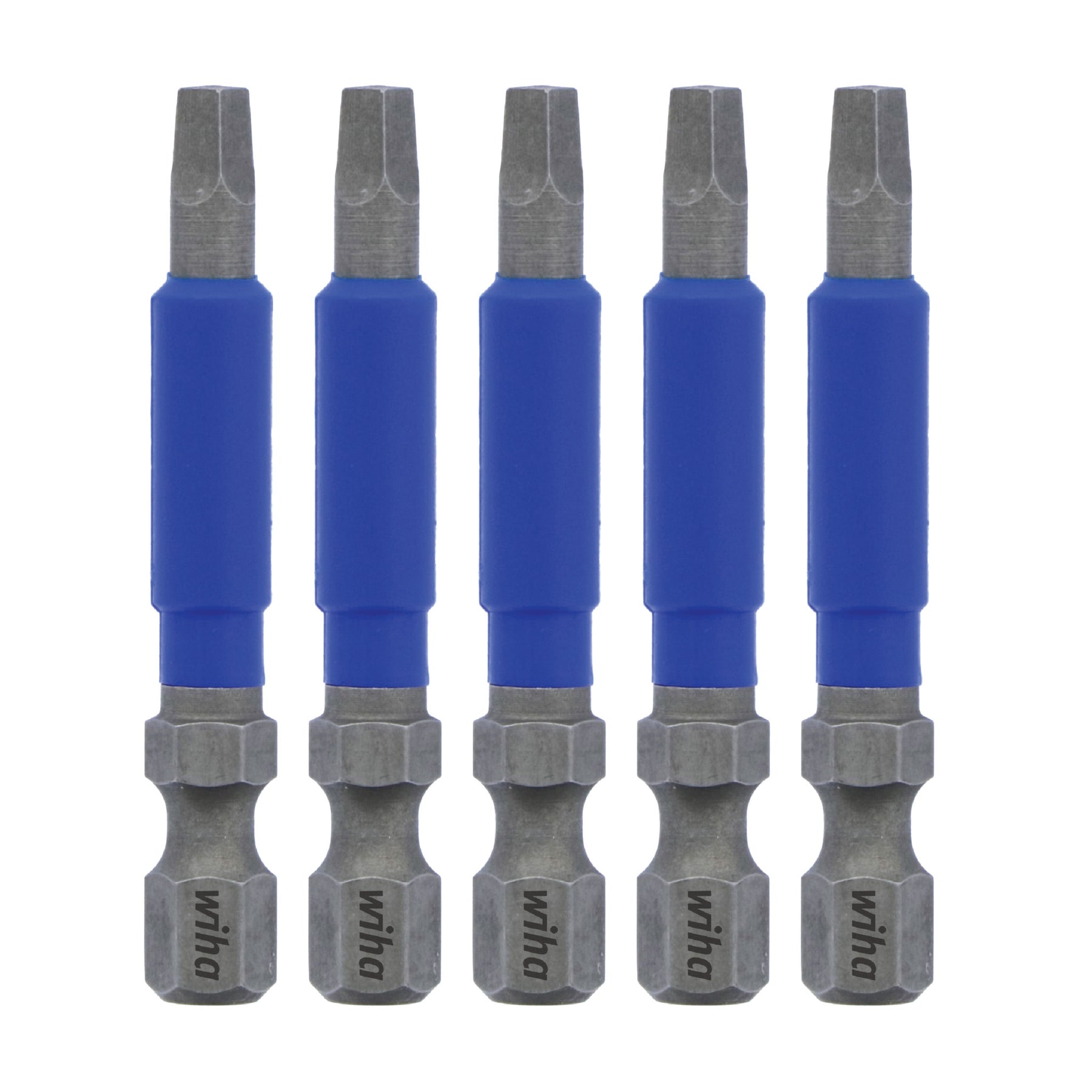 TerminatorBlue Impact Bit Square #2 - 2 Inch - 5 Pack