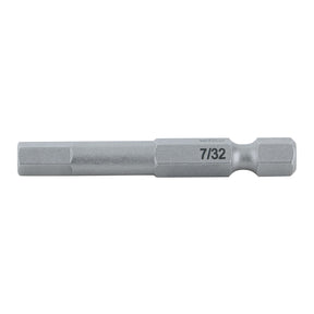 Hex Bit 7/32 - 50mm -  10 Pack