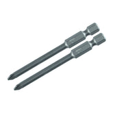 Wiha 73902 Pozidriv Bit #1 - 70mm - 2 Pack