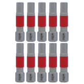 Wiha 76525 MaxxTor Impact Insert Bit Hex 5.0mm x 29mm - 10 Pack