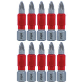 Wiha 76506 MaxxTor Impact Bit Pozidriv #1 x 29mm - 10 Pack