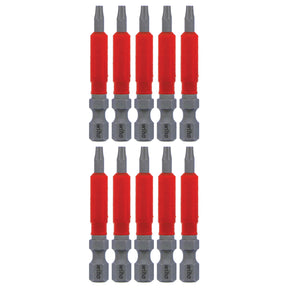 Wiha 76553 MaxxTor Impact Bit Torx T10 x 49mm - 10 Pack