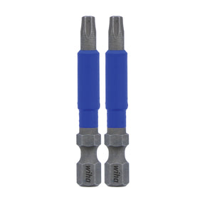 Wiha 70219 TerminatorBlue Impact Bit Torx T20 - 2 Inch - 2 Pack