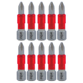 Wiha 76501 MaxxTor Impact Bit Phillips #1 - 29mm - 10 Pack