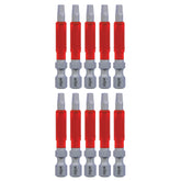 Wiha 76579 MaxxTor Impact Power Bit Square #2 x 49mm - 10 Pack