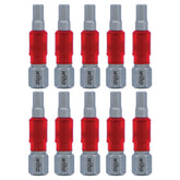 Wiha 76531 MaxxTor Impact Insert Bit Hex 9/64" x 29mm - 10 Pack