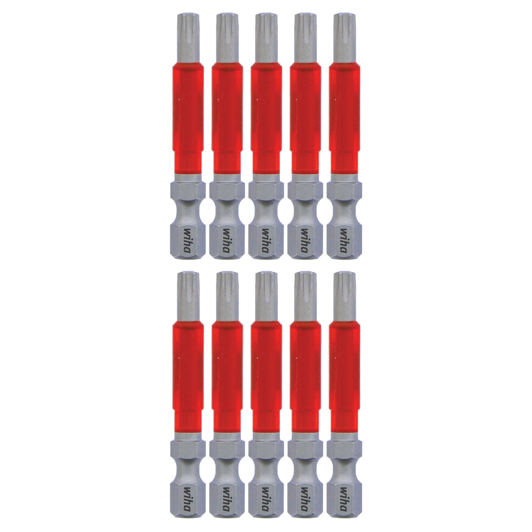 Wiha 76557 MaxxTor Impact Bit Torx T27x 49mm - 10 Pack